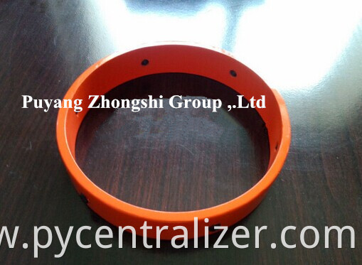 API 10D Casing Centralizer With Spiral Nail Stop collars, Hinged with Set Screws 7 5/8